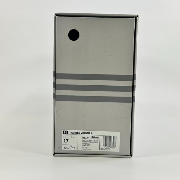 Adidas Harden Volume 9 \'Core Black White\' JS1779 Basketball size 17 main image 7